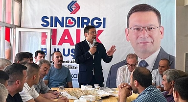 Sındırgı Belediye Başkanı Serkan Sak, Kınık Mahallesi'nde Halk Buluşması Gerçekleştirdi