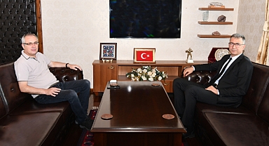 Sosyal Güvenlik İl Müdürü'nden Orman Bölge Müdürü'ne İade-i Ziyaret