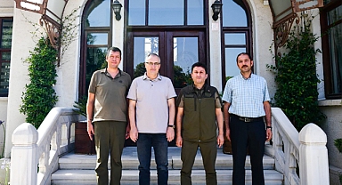 Tarım ve Orman Bakanlığı Doğa Koruma ve Milli Parklar 2. Bölge Müdürü Balıkesir Orman Bölge Müdürü'nü Ziyaret Etti