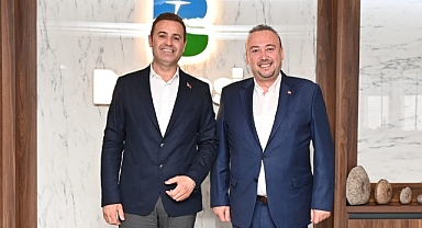 Uşak Belediye Başkanı Özkan Yalım'dan Balıkesir Büyükşehir Belediye Başkanı Ahmet Akın'a Ziyaret