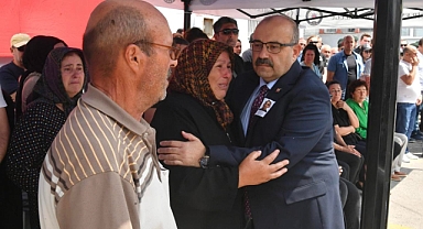 Vali İsmail Ustaoğlu, Vefat Eden Polis Memuru Orkun Kızıltaş'ın Cenaze Törenine Katıldı