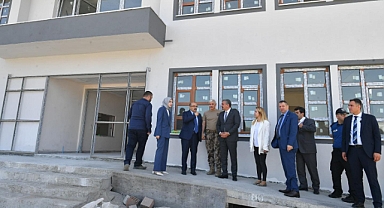 Vali Ustaoğlu Balya İlçe Polis Merkezi İnşaatını İnceledi