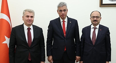 Vekil Canbey'den Bakan Memişoğlu'na Ziyaret