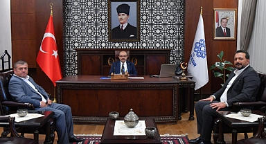 15 Temmuz Demokrasi Şehitleri Derneği'nden Vali İsmail Ustaoğlu'na Ziyaret