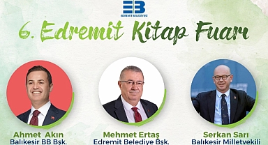 6. Edremit Kitap Fuarı Başlıyor