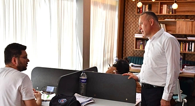 Adem Özalp'ten Edremit'te İnceleme Ziyareti