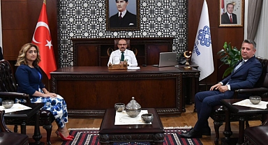 Aile ve Sosyal Hizmetler Bakanlığı Yetkililerinden Vali Ustaoğlu'na Ziyaret