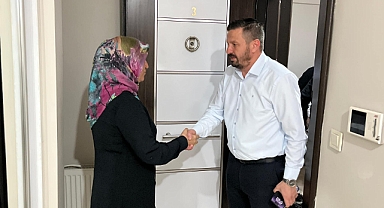 AK Parti Balıkesir İl Başkanı Mehmet Aydemir’den Taziye Ziyareti