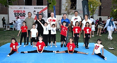 Balıkesir’de Gençlik ve Spor Festivali Yoğun Katılımla Gerçekleşti
