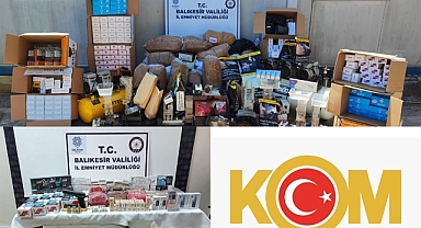 Balıkesir’de Kaçakçılığa Büyük Darbe: Eş Zamanlı Operasyonda Ele Geçirilen Malzemeler Açıklandı!