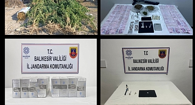 Balıkesir’de Kaçakçılık ve Uyuşturucu Operasyonu: 7 Şüpheli Yakalandı