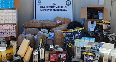 Balıkesir Emniyeti’nden Kaçakçılıkla Mücadelede Önemli Başarı !