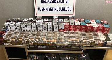 Balıkesir Emniyetinden Kaçakçılıkla Mücadelede Önemli Başarı