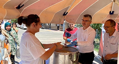 Balıkesir İl Tarım ve Orman Müdürlüğü'nde Aşure Hayrı Düzenlendi