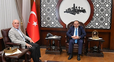 Balıkesir Milletvekili İsmail Ok’tan Vali İsmail Ustaoğlu’na Ziyaret