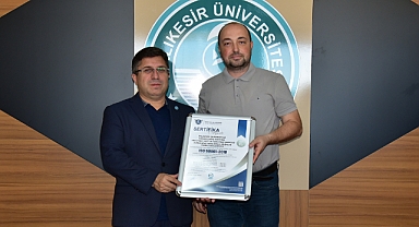 Balıkesir Üniversitesi Enerji Verimliliğiyle Örnek Oluyor: ISO 50001 Sertifikası Alındı