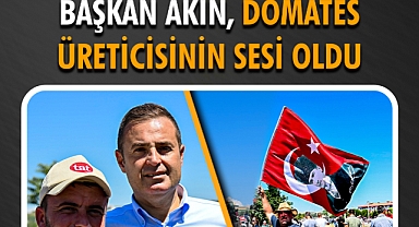 Başkan Akın, Domates Üreticisine Sahip Çıktı: “Çiftçi Üretirse, Ülke Kalkınır!”
