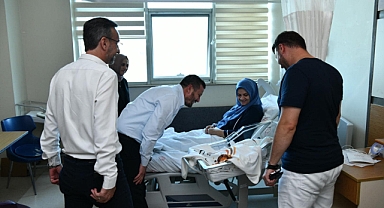 Başkan Aydemir’den Talip Sayın’a Hayırlı Olsun Ziyareti