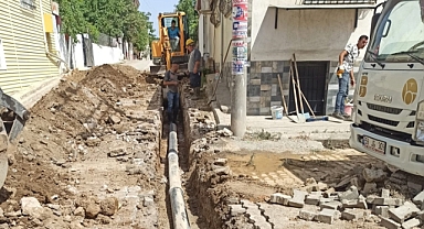 BASKİ, Edremit'te Altyapı Çalışmalarına Devam Ediyor