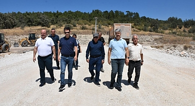 Bayramiç Karaköy Barajı’nda Çalışmalar Tüm Hızıyla Sürüyor