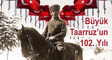 Edremit Belediye Başkanı Mehmet Ertaş'tan Büyük Taarruz’un 102. Yıl Dönümü Mesajı