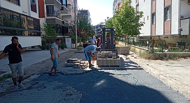 Edremit Belediyesi’nden İkizçay Mahallesi'ne Yeni Yol Yapım Çalışmaları