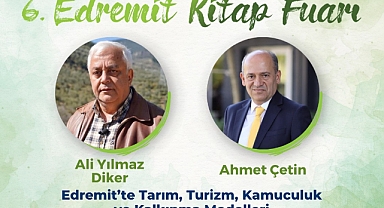 Edremit Kitap Fuarı'nda Tarım, Turizm ve Kalkınma Modeli Üzerine Önemli Bir Buluşma
