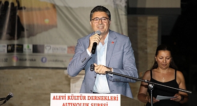 Ensar Aytekin, Altınoluk Alevi Kültür Festivaline Katıldı: 