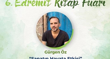 Gürgen Öz, 6. Edremit Kitap Fuarı'nda 
