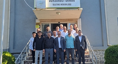 MHP'li Vekil Ekrem Gökay Yüksel'den Dursunbey Orman İşletme Müdürlüğü'ne Ziyaret