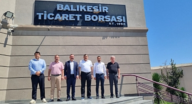 MHP’li Yüksel ve Sakbaş’tan Balıkesir Ticaret Borsası’na Ziyaret