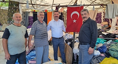 MHP Milletvekili Ekrem Gökay Yüksel, Dursunbey Panayırı'nda Vatandaşlarla Buluştu