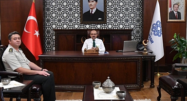 MSB Balıkesir İnşaat Emlak Bölge Başkanı Tayfur Yener'den Vali Ustaoğlu'na Ziyaret