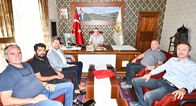 MÜSİAD Balıkesir Şube Yönetiminden Orman Bölge Müdürü Kemal Kayıran'a Nezaket Ziyareti