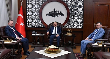 Sanayi ve Teknoloji Bakanlığı'ndan Balıkesir Valisi İsmail Ustaoğlu'na Ziyaret