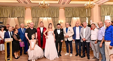 Serkan Sarı, Hazal ve Alper'in Mutlu Gününe Ortak Oldu