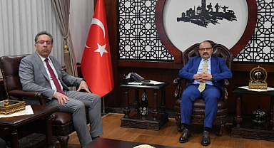 Tarım ve Orman Bakan Yardımcısı Ahmet Gümen'den Vali Ustaoğlu'na Ziyaret