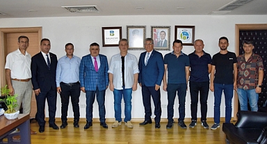 Tüm Yerel-Sen’den BASKİ Genel Müdürü Erdoğan Öztürk’e Ziyaret