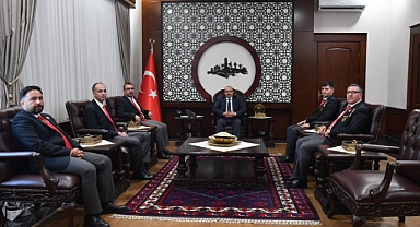 Türkiye Harp Malulü Gaziler Derneği Balıkesir Şube Üyeleri, Vali Ustaoğlu’nu Ziyaret Etti