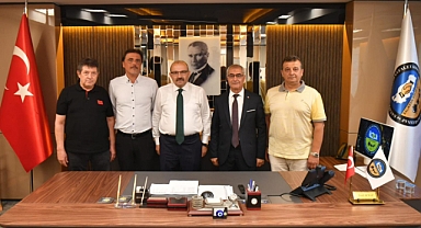 Vali İsmail Ustaoğlu'ndan Esnaf ve Sanatkarlar Kredi Kefalet Kooperatifi'ne Ziyaret