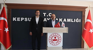 Vali İsmail Ustaoğlu’ndan Kepsut Kaymakamlığı’na Ziyaret
