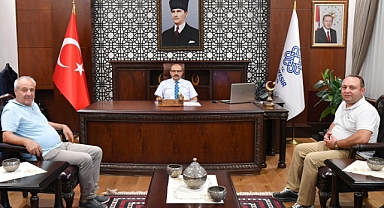 Zeki Gıda Yönetim Kurulu Başkanı Zekeriya Dağlı’dan Vali İsmail Ustaoğlu’na Ziyaret