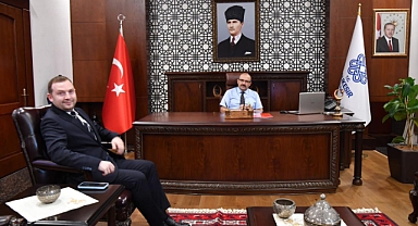 AIPA Başkanı Zafer Küçükşabanoğlu'ndan Vali İsmail Ustaoğlu'na Ziyaret