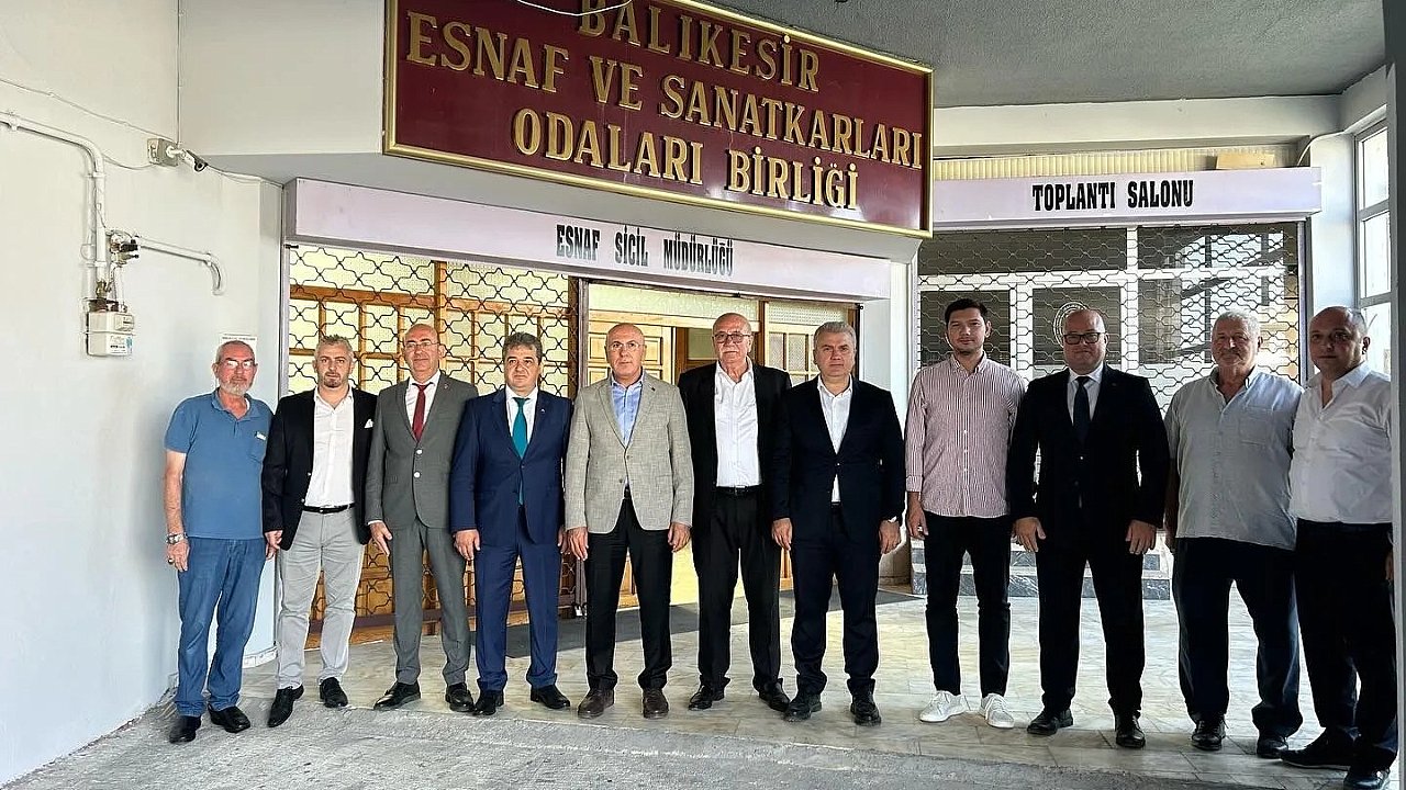 AK Parti Balıkesir Vekilleri Esnafın Nabzını Tuttu