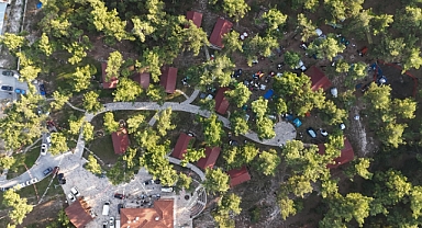 Altıeylül Belediyesi'nden Doğayla İç İçe Kamp Fırsatı