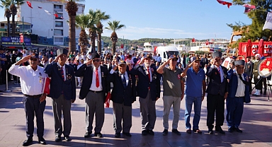 Ayvalık’ta Gaziler Günü Coşkuyla Kutlandı