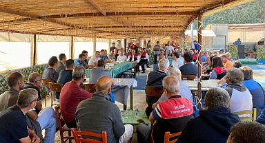 Balıkesir'de Balıkçılara Su Ürünleri Üretimi ve Hamsi Avcılığı Hakkında Bilgilendirme