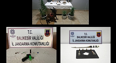 Balıkesir'de Kaçakçılık ve Uyuşturucu Operasyonu: 10 Şüpheli Yakalandı
