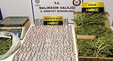 Balıkesir’de Narkotik Operasyonları: 10 Tutuklama, Uyuşturucu Madde ve Para Ele Geçirildi