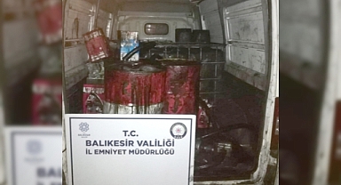 Balıkesir İl Emniyet Müdürlüğü'nden Kaçakçılıkla Mücadelede Büyük Başarı